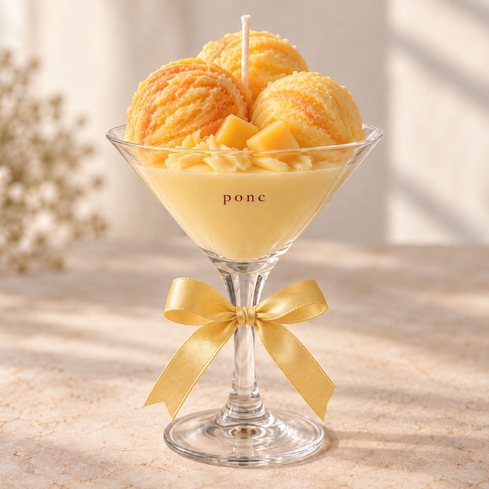 Mango Sorbe Dondurma Ponc · Yakın detay
