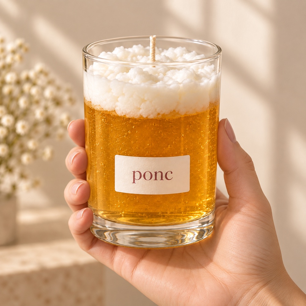 Bira Ponc · Elde görünüm