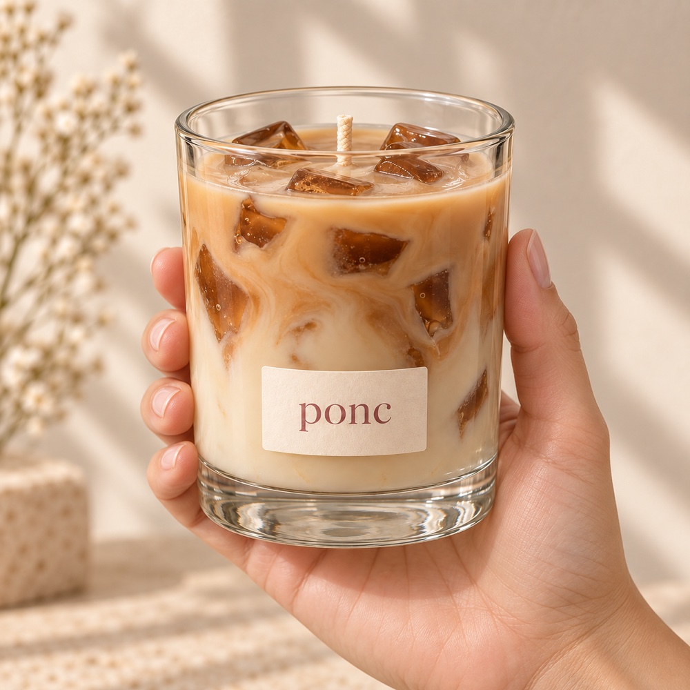 Ice Latte Ponc · Elde görünüm