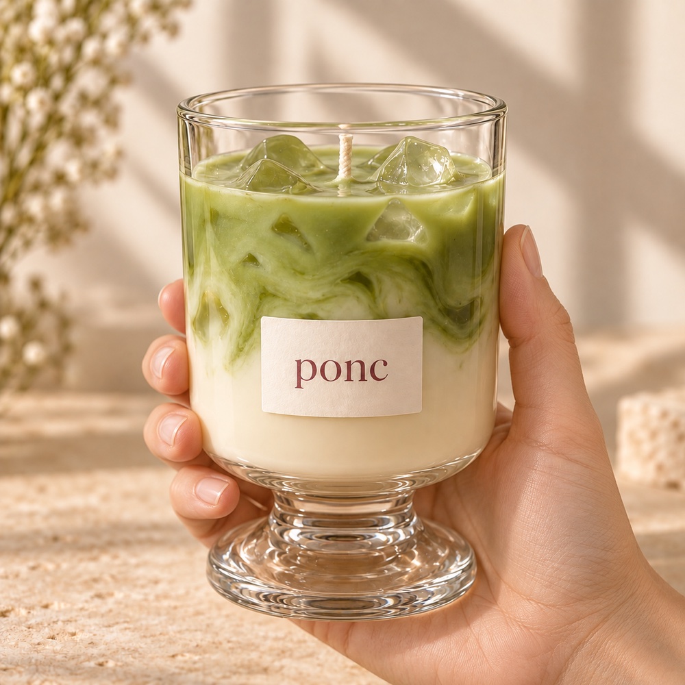 Ice Matcha Ponc · Elde görünüm