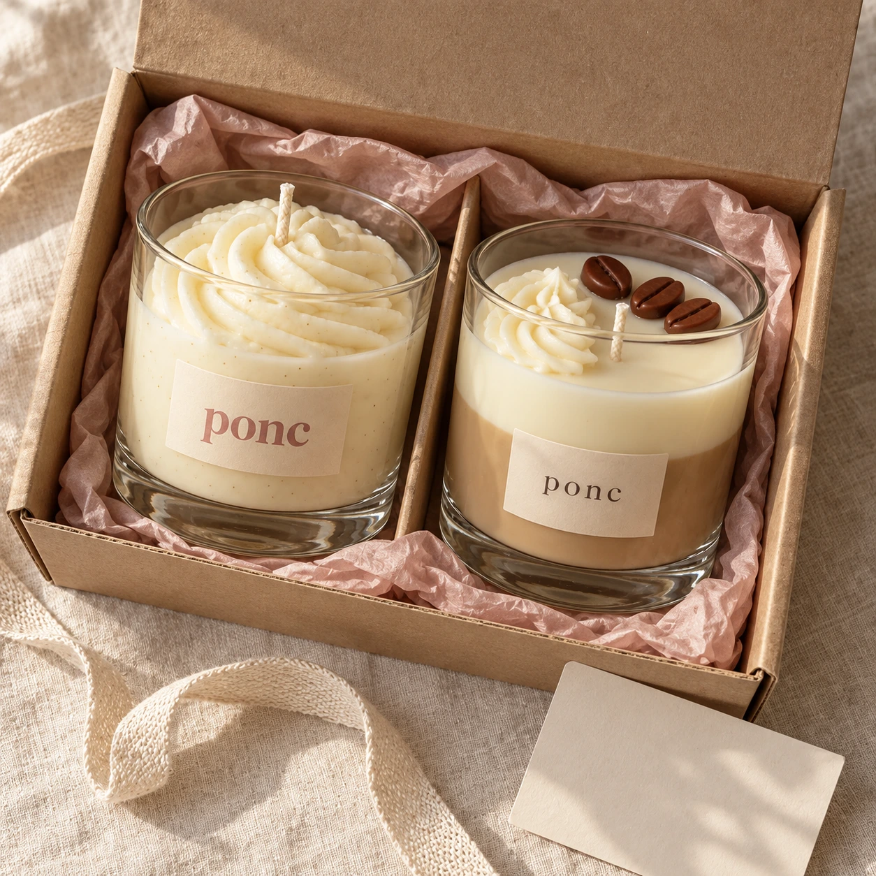 Vanilya & Latte İkilisi · Üstten görünüm
