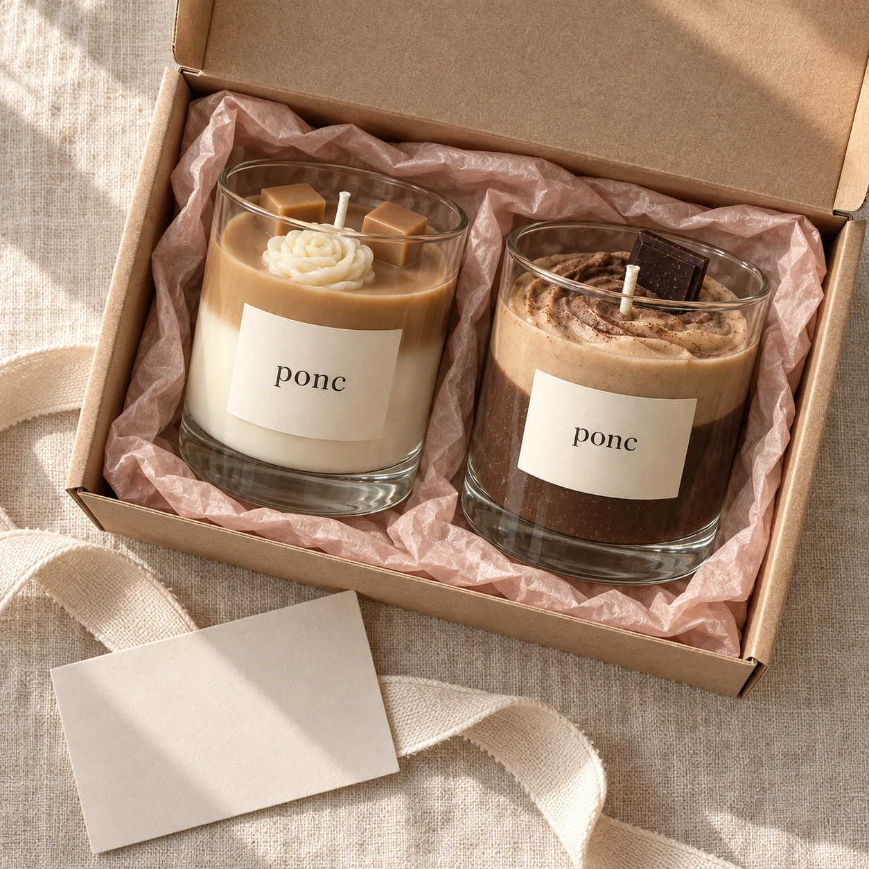 Karamel & Mocha İkilisi · Üstten görünüm