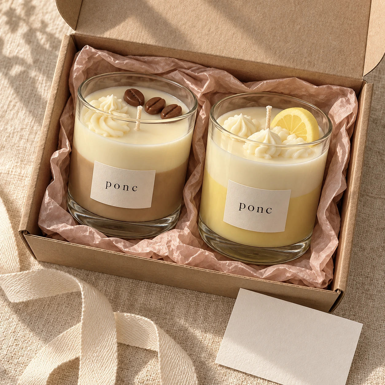 Latte & Limon İkilisi · Üstten görünüm