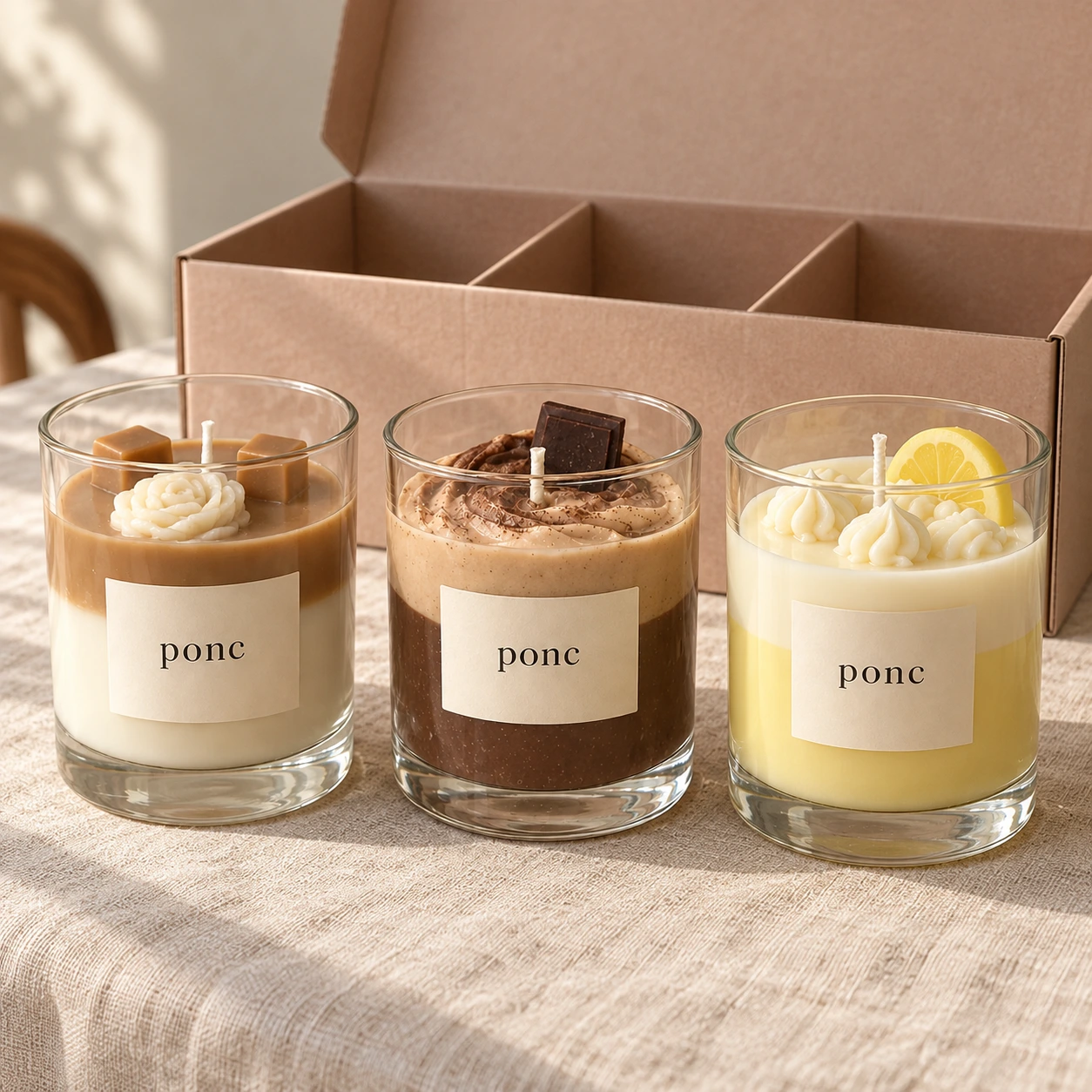 Karamel & Mocha & Limon Üçlüsü · Kutudan çıkanlar