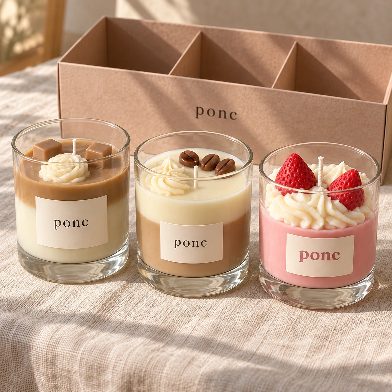 Karamel & Latte & Çilek Üçlüsü · Kutudan çıkanlar