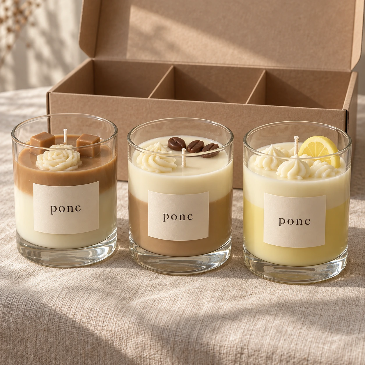 Karamel & Latte & Limon Üçlüsü · Kutudan çıkanlar