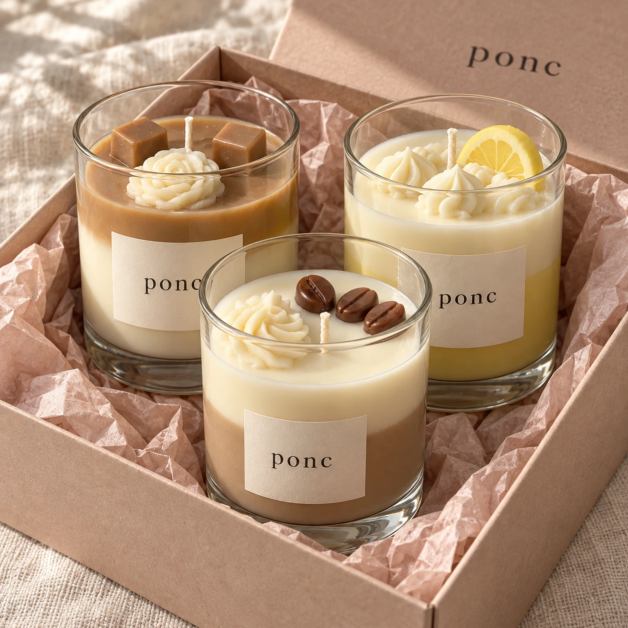 Karamel & Latte & Limon Üçlüsü · Yakın detay