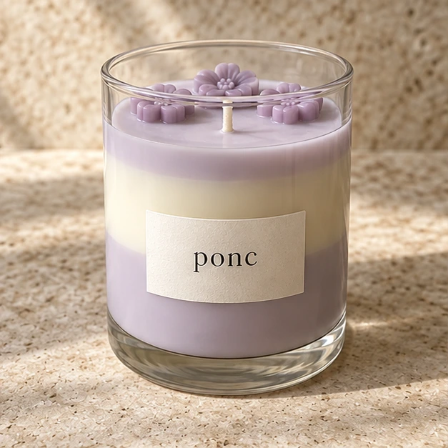 Lavanta Ponc ponc kavanoz mum