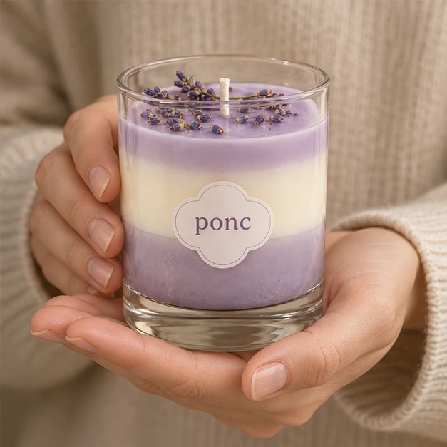 Lavanta Ponc · Elde görünüm