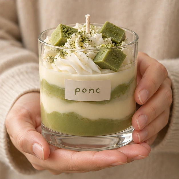 Matcha Ponc · Elde görünüm